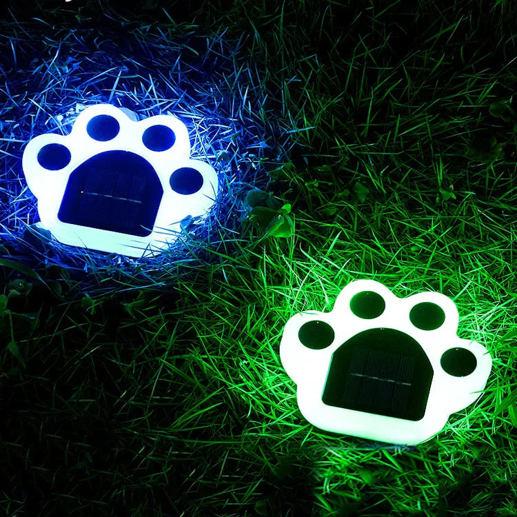 Skorter | Wireless Solar Paw Print Garden Lights - PawsGlow