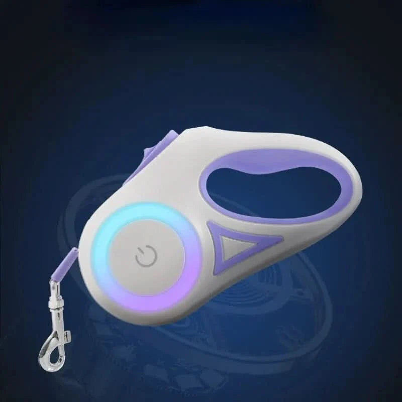 Skorter | AutoLeash Glow – Automatic dog leash with LED light for walks during day & night