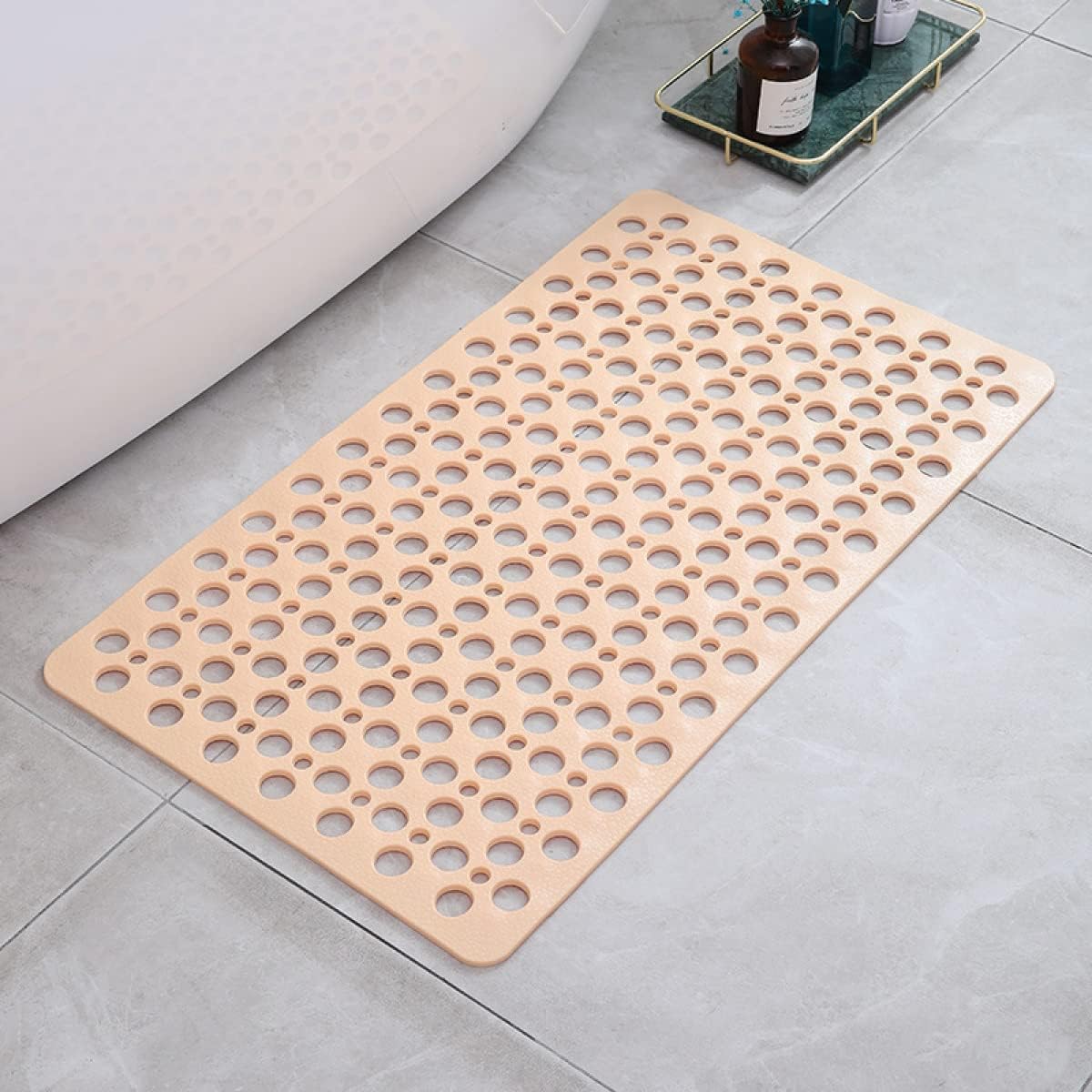 Skorter | AquaGuard Non-Slip Shower Mat – Hygienic Bath Mat with Suction Cups and Quick-Drying Design