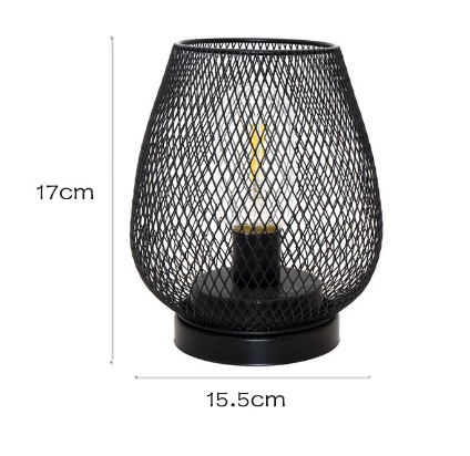 Skorter | RusticMesh Table Lamp Set – Industrial Style and Atmospheric Lighting