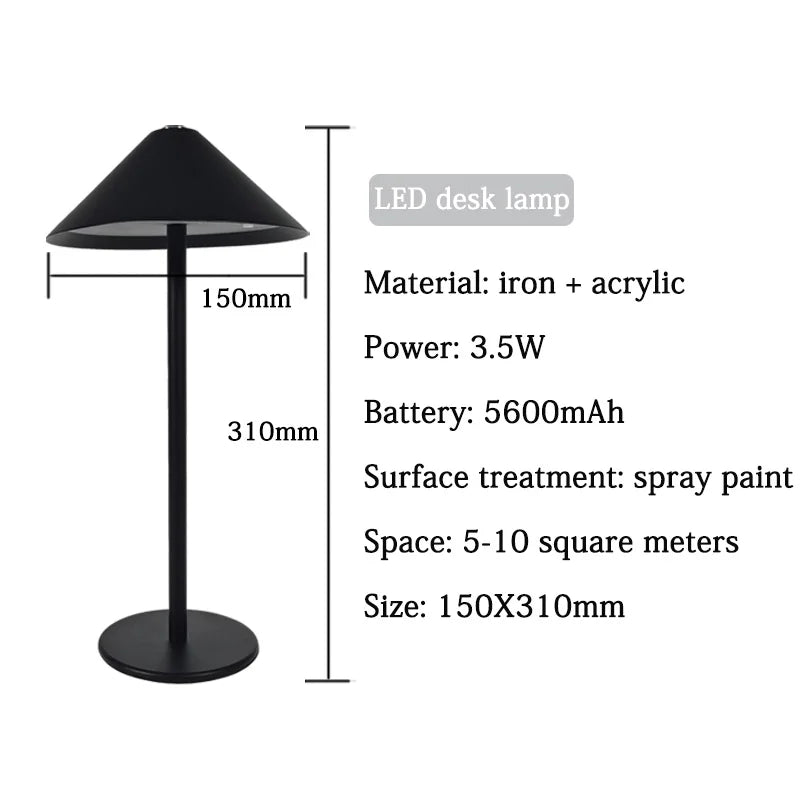 Skorter | LumiFlex - Wireless LED Desk Lamp