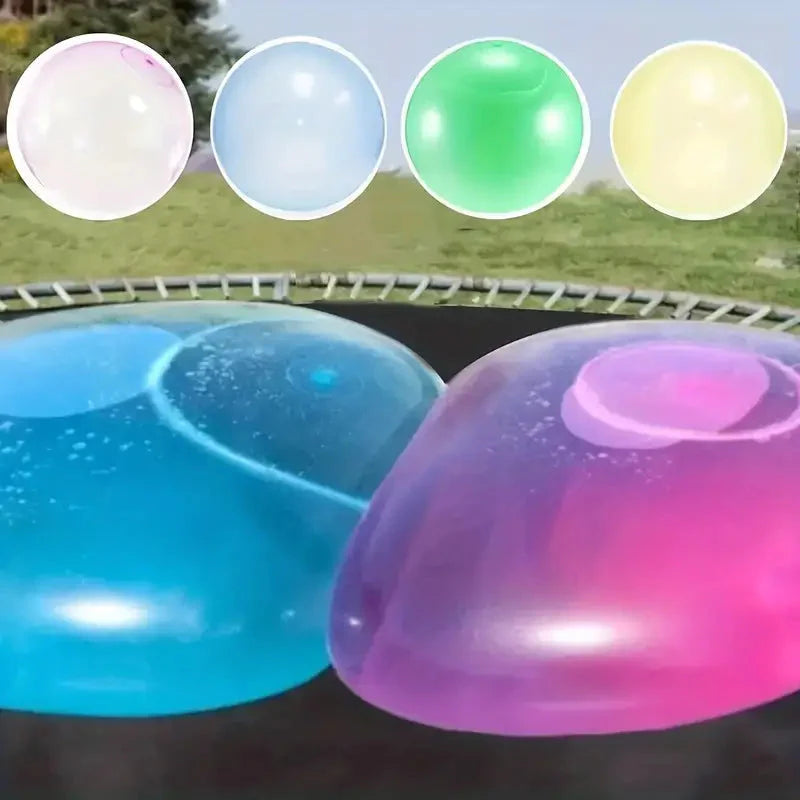 Skorter | Inflatable Ball Bubbles Water Filled Transparent Bubble Ball TPR Inflatable Ball