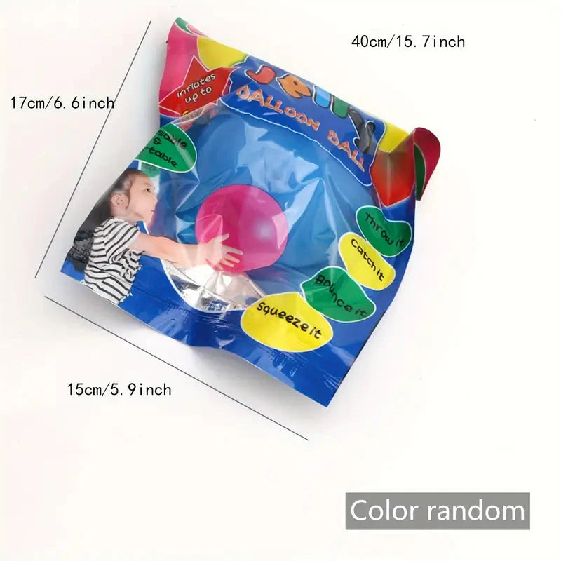 Skorter | Inflatable Ball Bubbles Water Filled Transparent Bubble Ball TPR Inflatable Ball