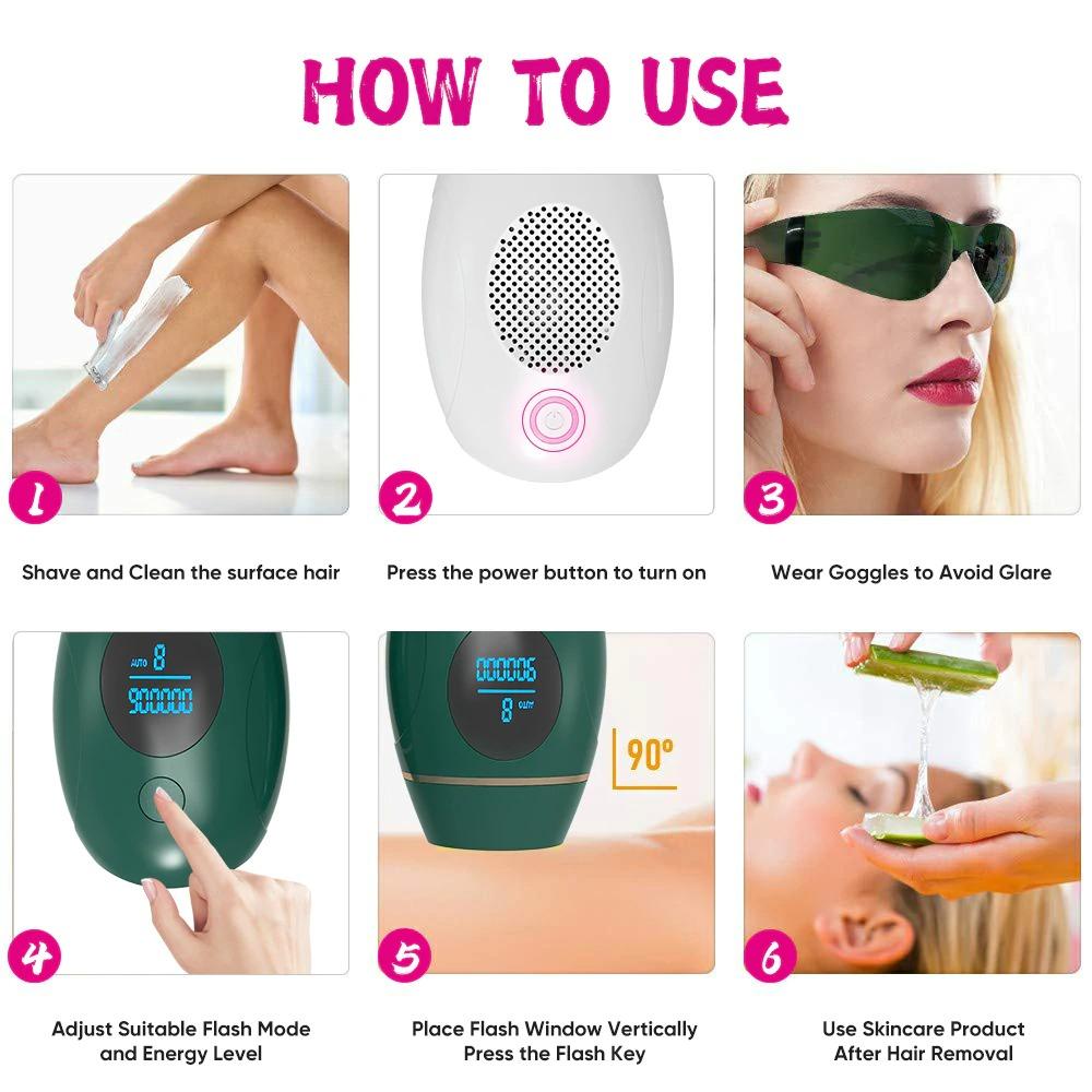 Skorter | LED Electric Facial Hair Removal