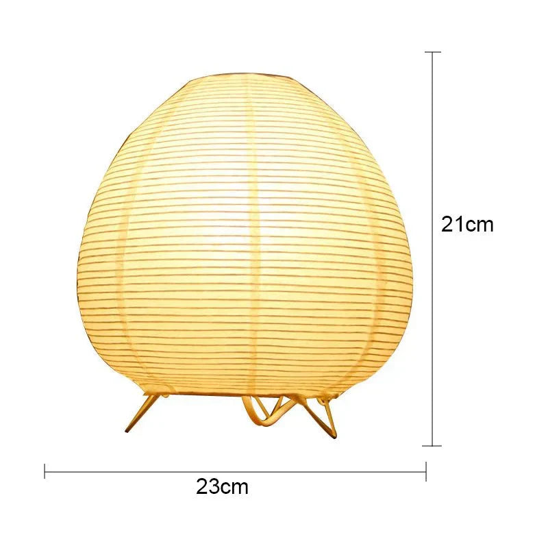 Skorter | ZenGlow – Elegant table lamp in Wabi Sabi style for a soothing interior