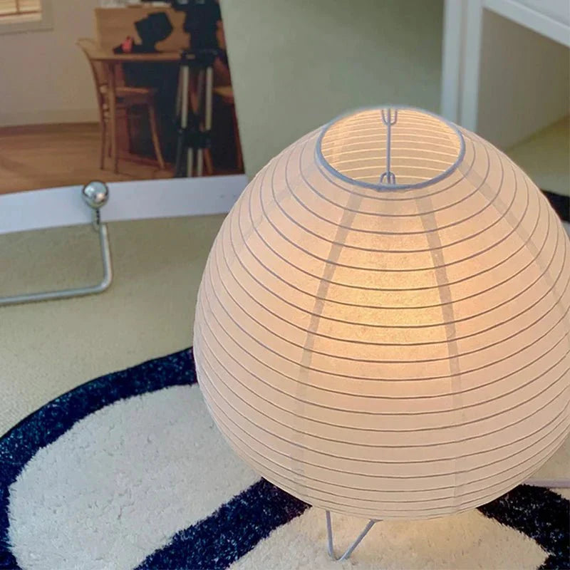 Skorter | ZenGlow – Elegant table lamp in Wabi Sabi style for a soothing interior