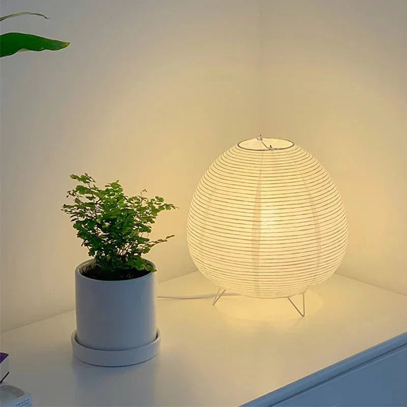Skorter | ZenGlow – Elegant table lamp in Wabi Sabi style for a soothing interior