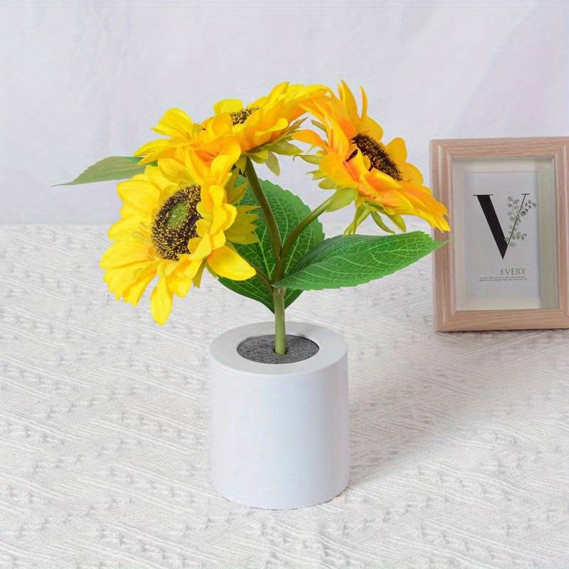 Skorter | Sunflower Night Lamp with Radiant Glow