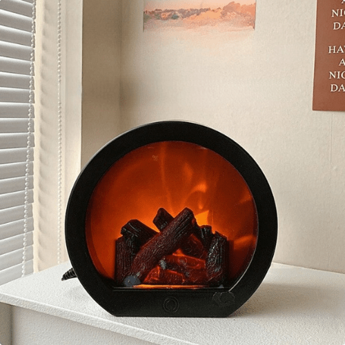 Skorter | LED Night Light Fireplace Atmospheric Lamp