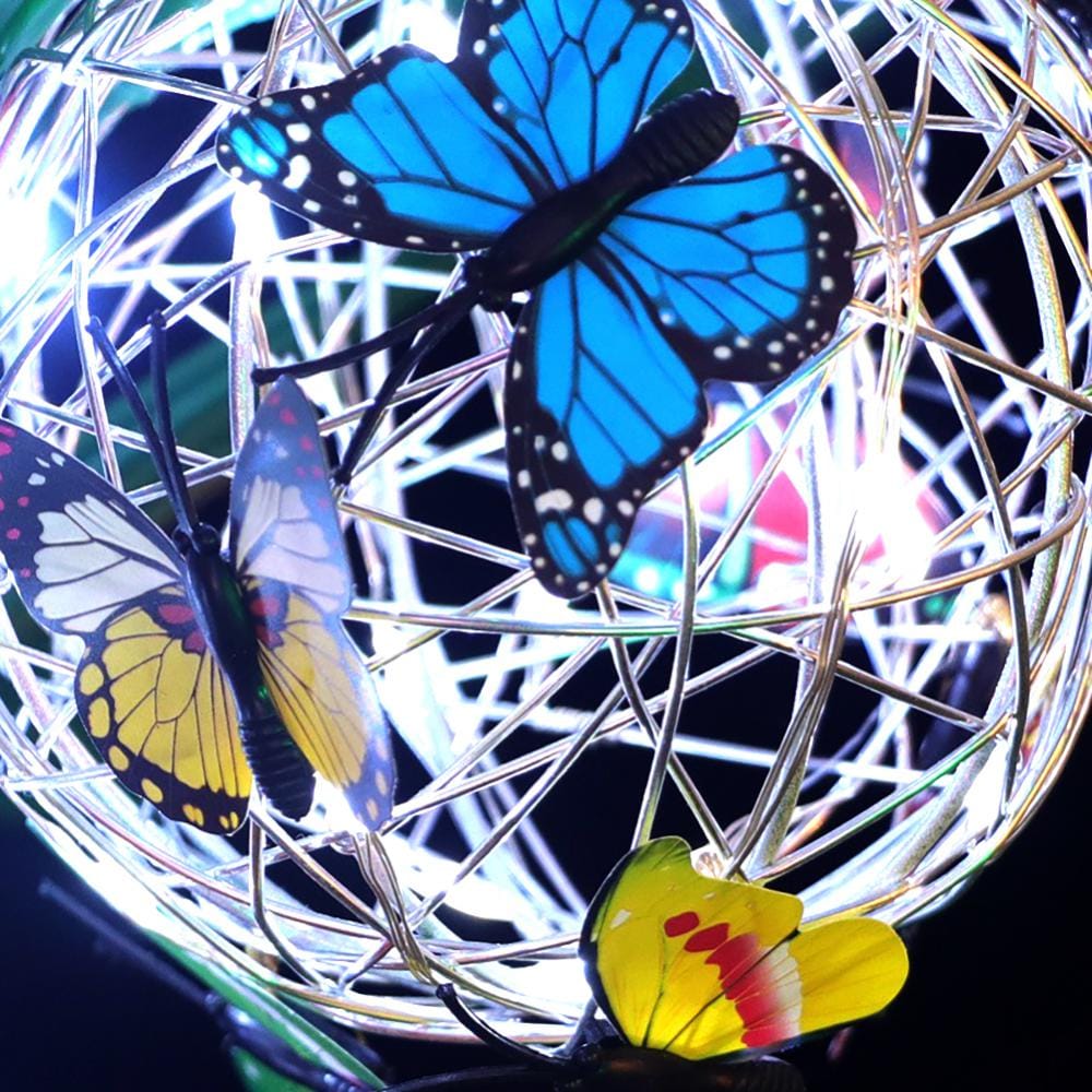 Skorter | Enchanting Solar Garden Lamp Butterflies