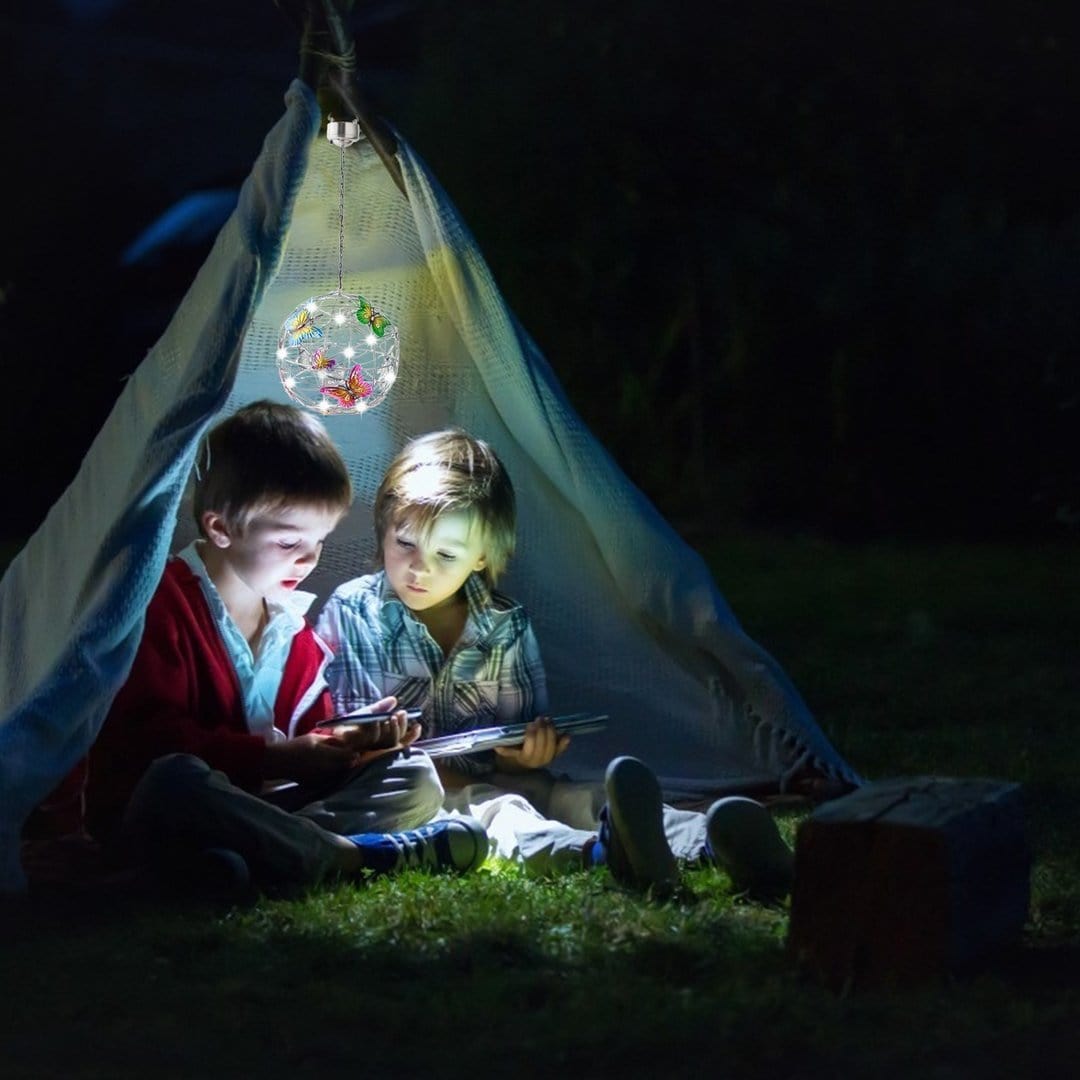 Skorter | Enchanting Solar Garden Lamp Butterflies