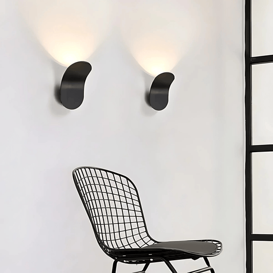 Skorter | Modern Curved Wall Lamp with LED Light