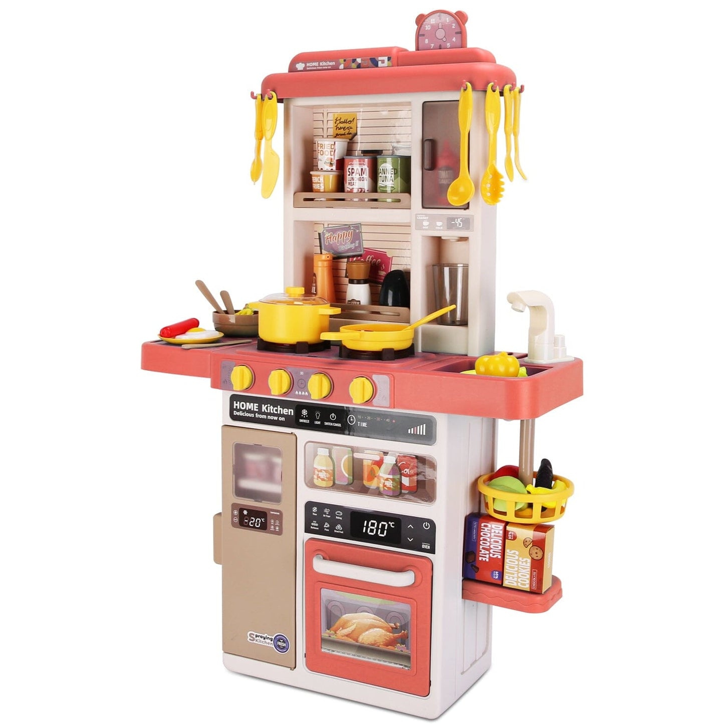 Skorter | Children's Kitchen Toy Interactive Pretend Kitchen Toy Kitchen Equipment