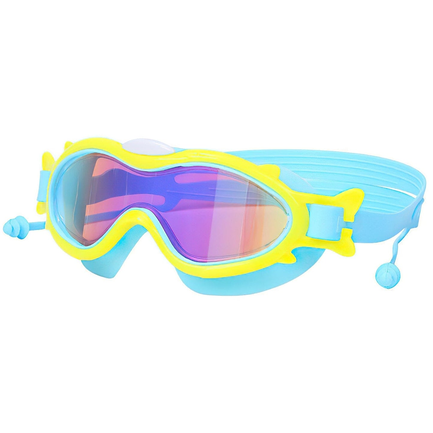 Skorter | Children's swimming goggles with earplugs UV protection anti-fog leak-proof