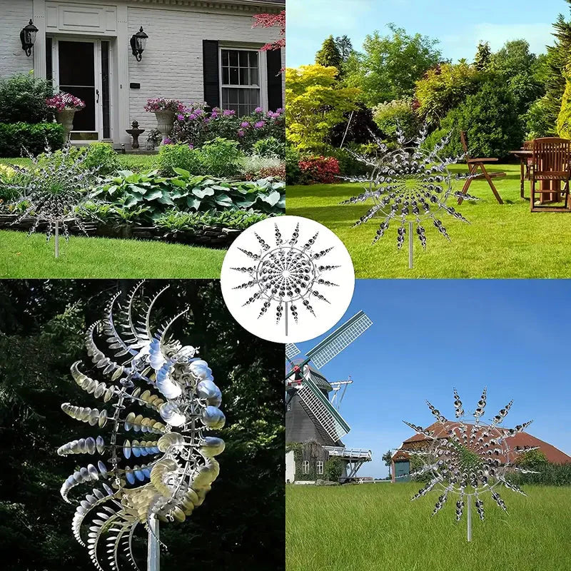 Skorter | Kinetic wind sculptures and spinner 3D wind spinner wind-driven wind art