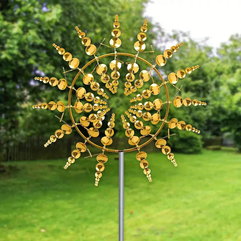 Skorter | Kinetic wind sculptures and spinner 3D wind spinner wind-driven wind art