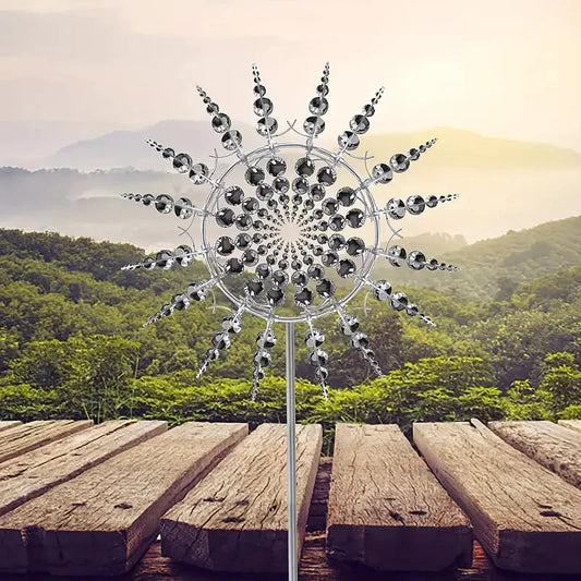 Skorter | Kinetic wind sculptures and spinner 3D wind spinner wind-driven wind art