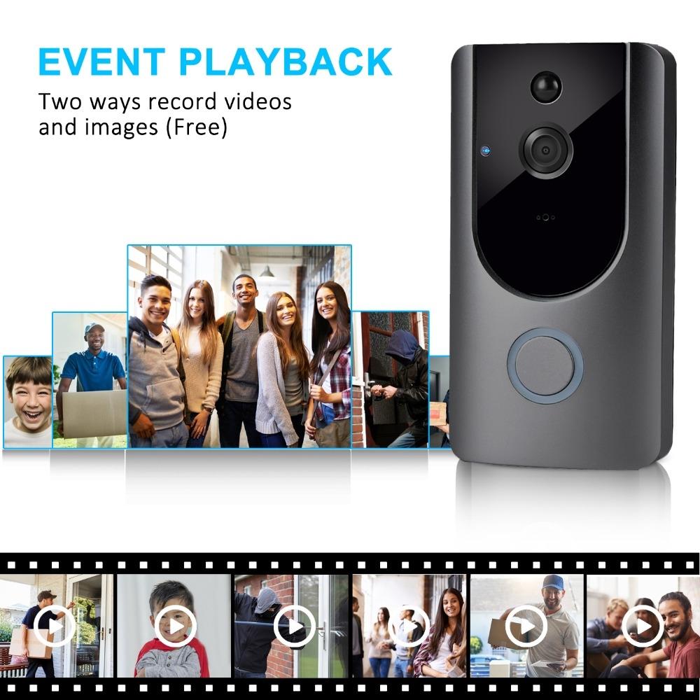 Skorter | L500 WiFi Smart Wireless Doorbell Camera