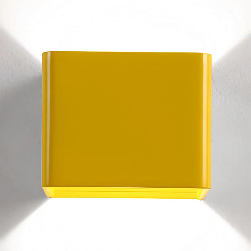 Skorter | Laurion – Modern Cube Wall Lamp | LED Ambient Lighting for Living Room & Bedroom