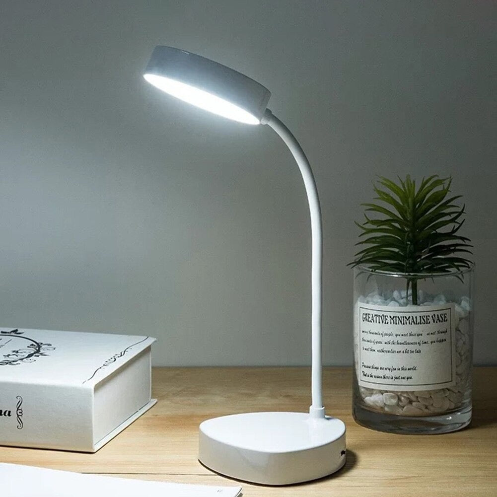 Skorter | LED Bedside Reading Lamp - Adjustable White Light Fixture for Nightstand & Bedroom Use