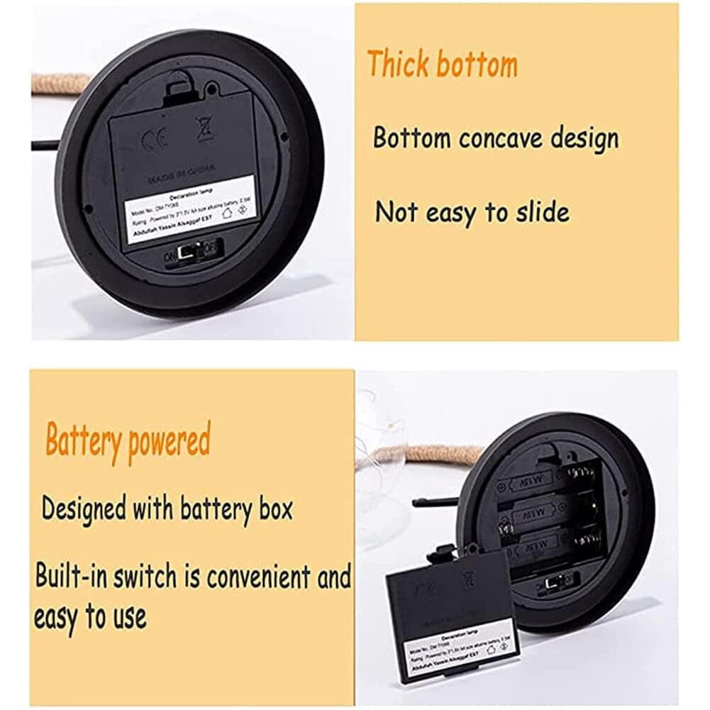 Skorter | LED Ball Lamp Wrought Iron Moon Lamp