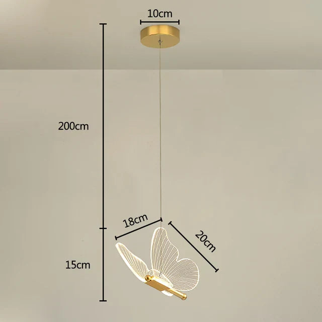 Skorter | LED Butterfly Pendant Lights - ButterLuxe