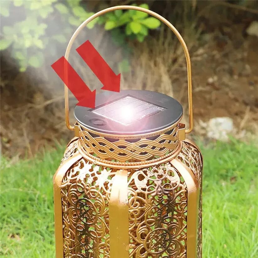 Skorter | LED Metal Lantern Sun Lamp