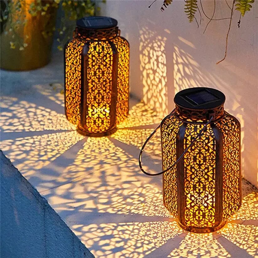 Skorter | LED Metal Lantern Sun Lamp