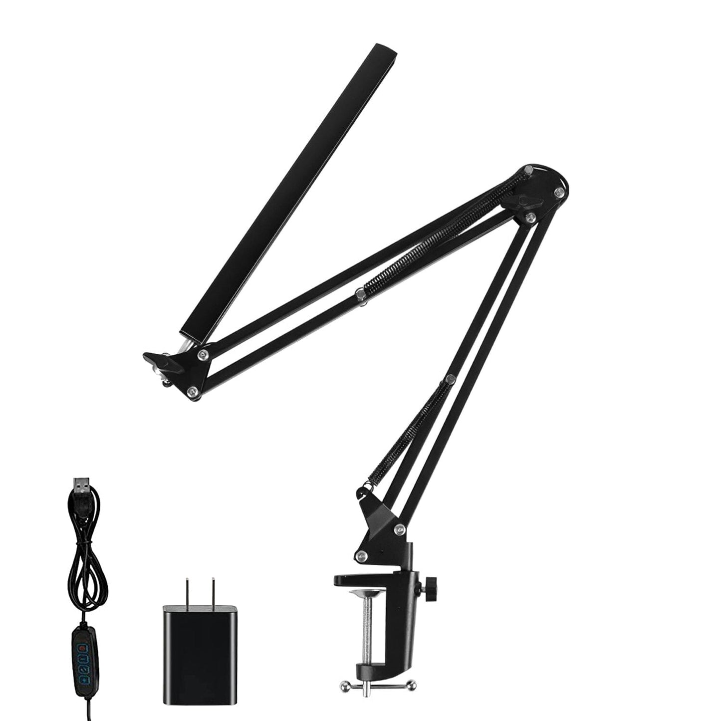 Skorter | LED Reading Lamp with Clamp Adjustable Swing Arm