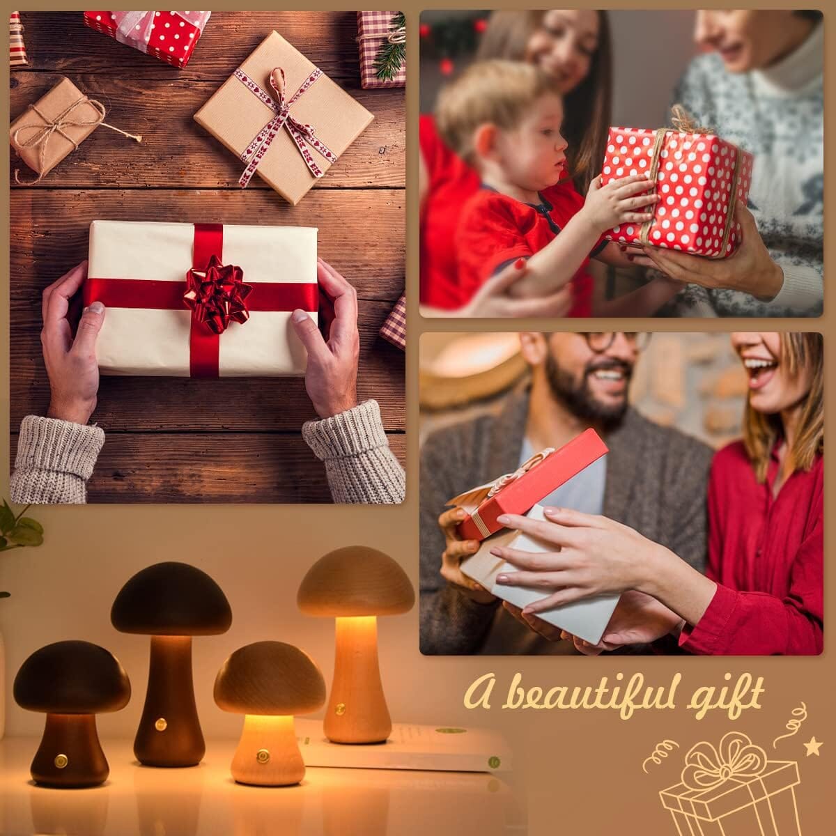 Skorter | LED Rechargeable Creative Mushroom Lamp