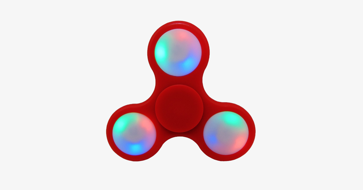 Skorter | Fidget Spinner with LED – Let's spin!