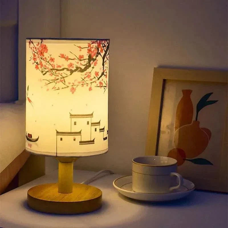 Skorter | Japandi Style LED Table Lamp with Touch Control