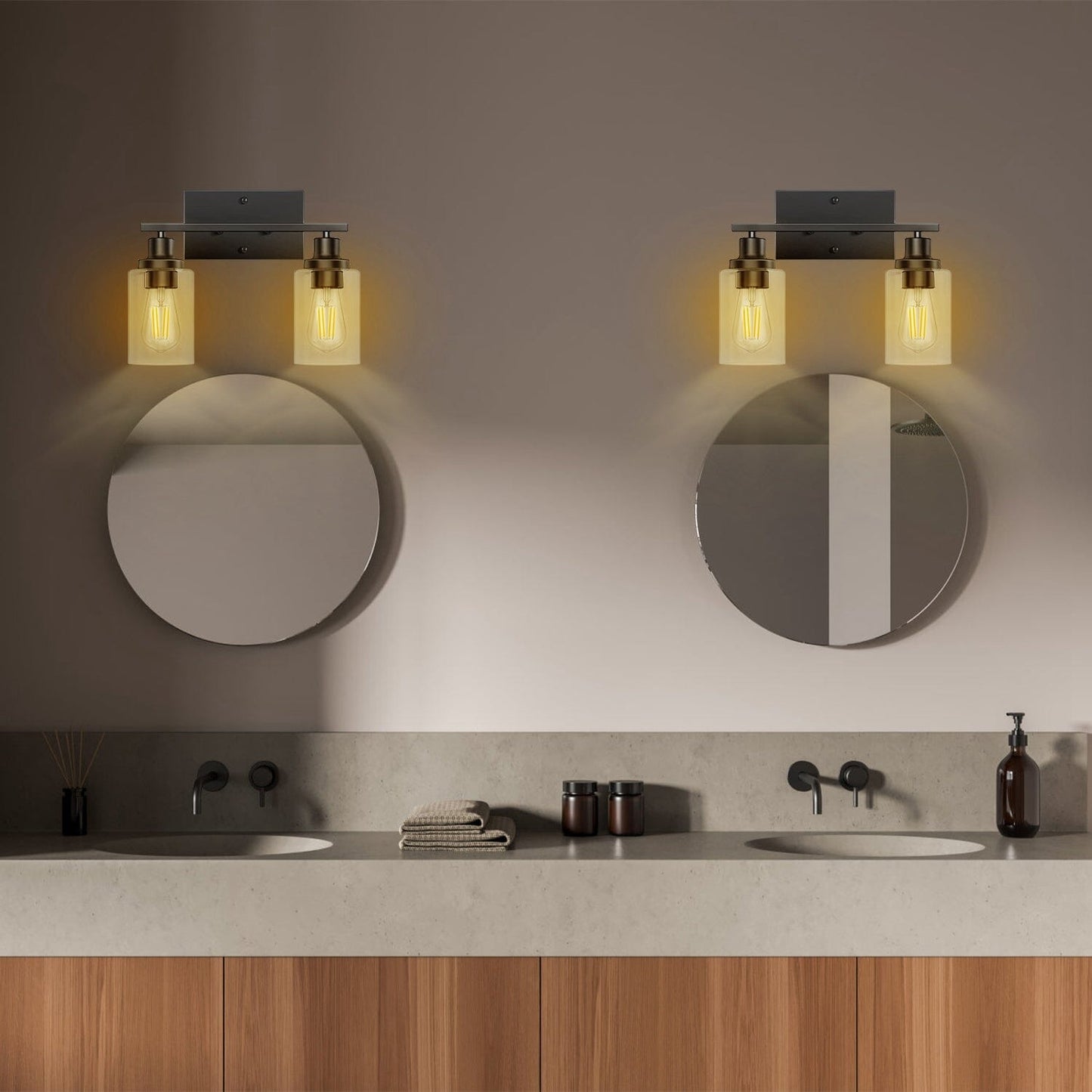 Skorter | Light Wall Lamp with Clear Glass