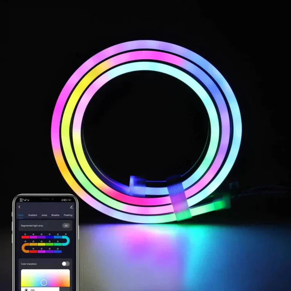Skorter | Neon Rope LED Lights with App Control – Customisable RGB Ambient Lighting