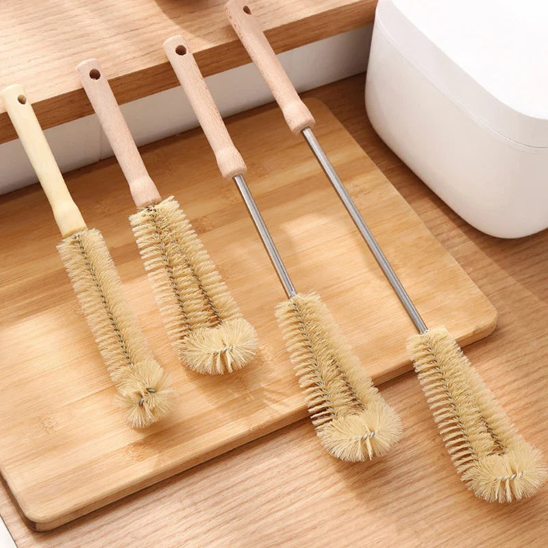 Skorter | Long-Handled Wooden Bottle Brush – Elvo – (2+1 FREE)