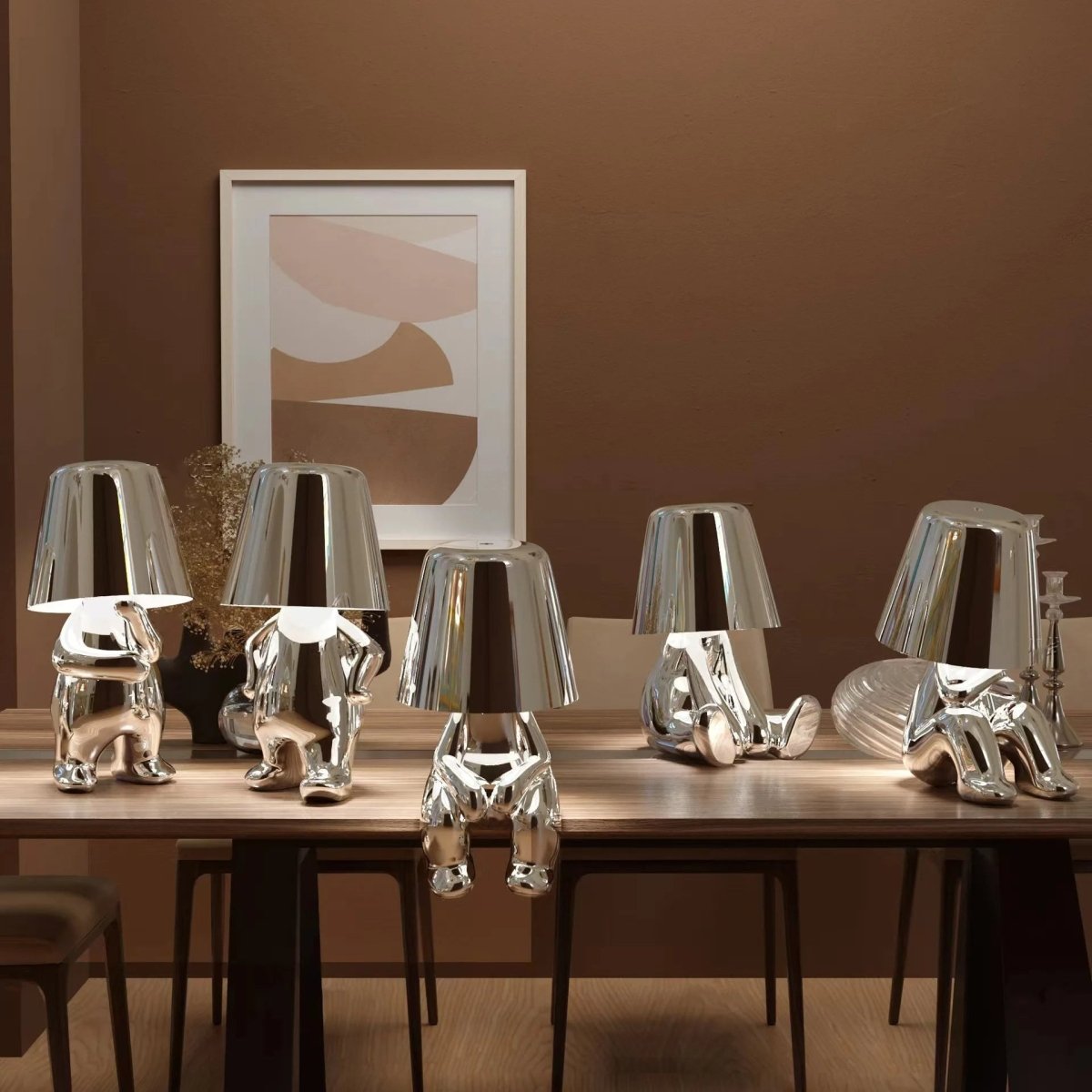 Skorter | ATMOSEN – Dimmable LED Lamp with Minimalist Design & Adjustable Brightness