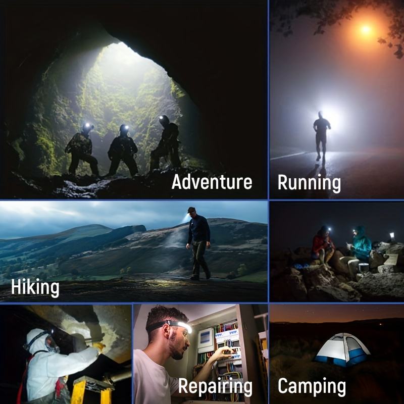 Skorter | Headlamp X3 – Waterproof & Rechargeable Head Torch for Running, Hiking & Outdoor Adventures
