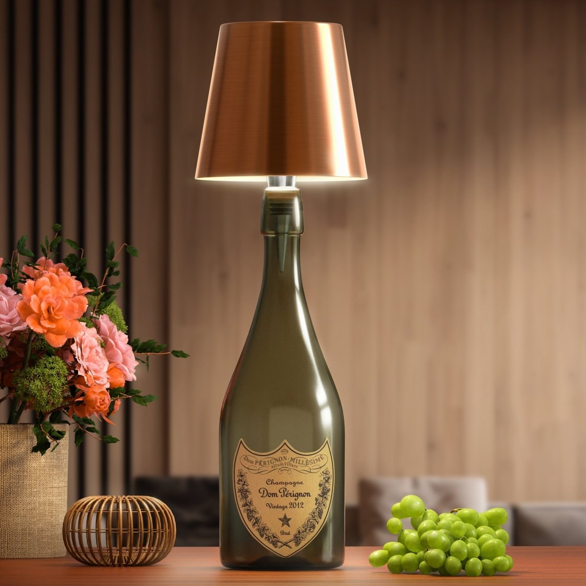 Skorter | LumiBottle – Cable Lamp for Bottles with Warm White LED Light
