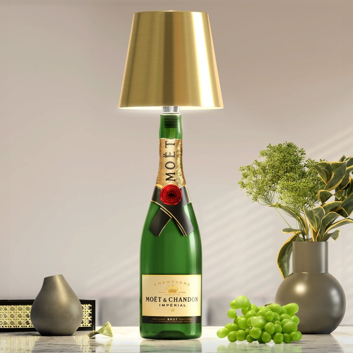 Skorter | LumiBottle – Cable Lamp for Bottles with Warm White LED Light