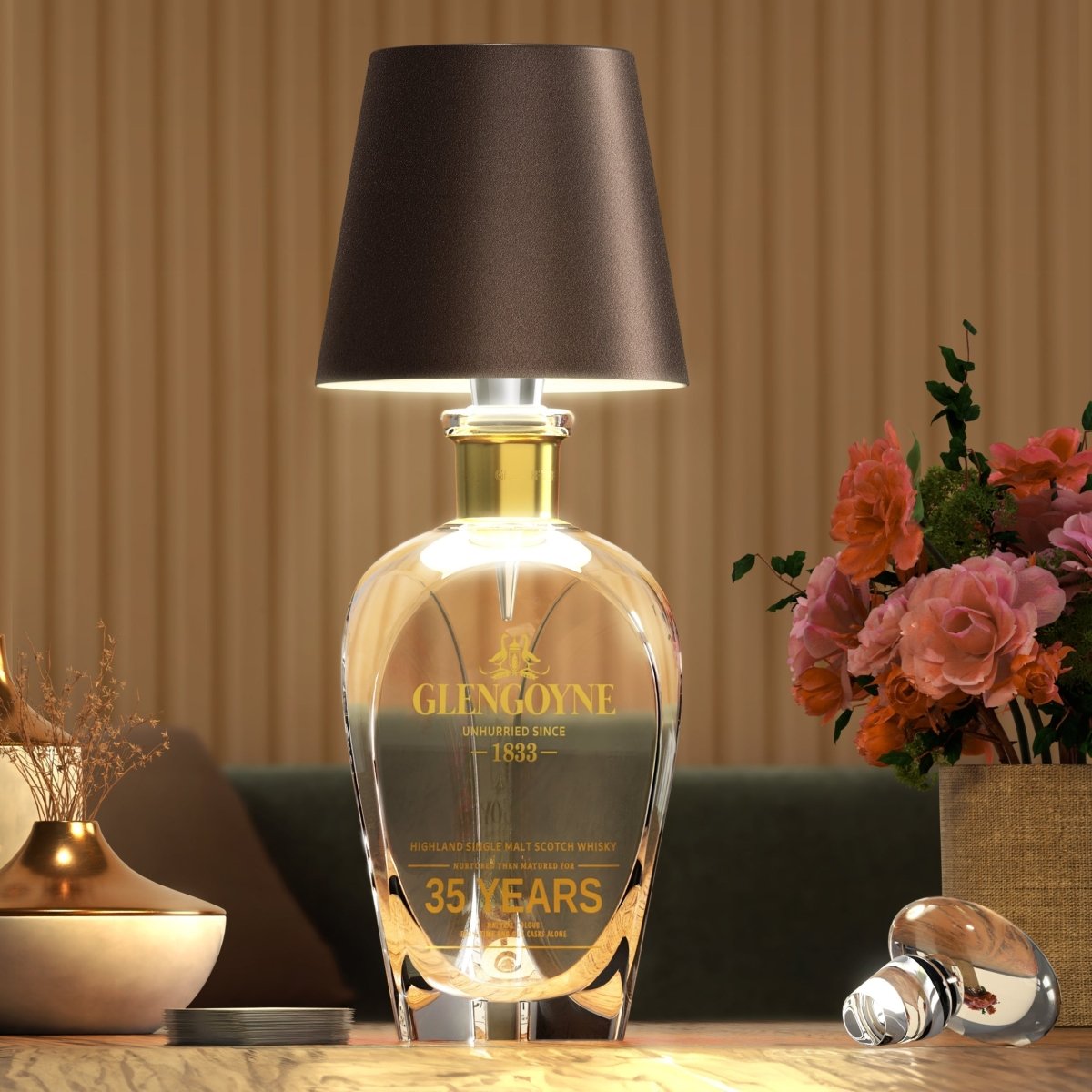 Skorter | LumiBottle – Cable Lamp for Bottles with Warm White LED Light