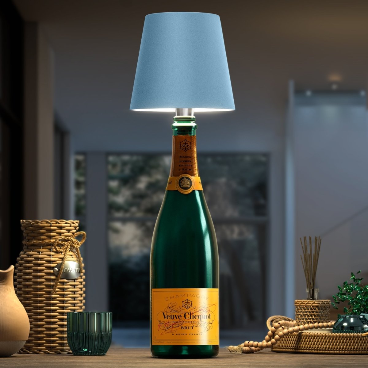 Skorter | LumiBottle – Cable Lamp for Bottles with Warm White LED Light