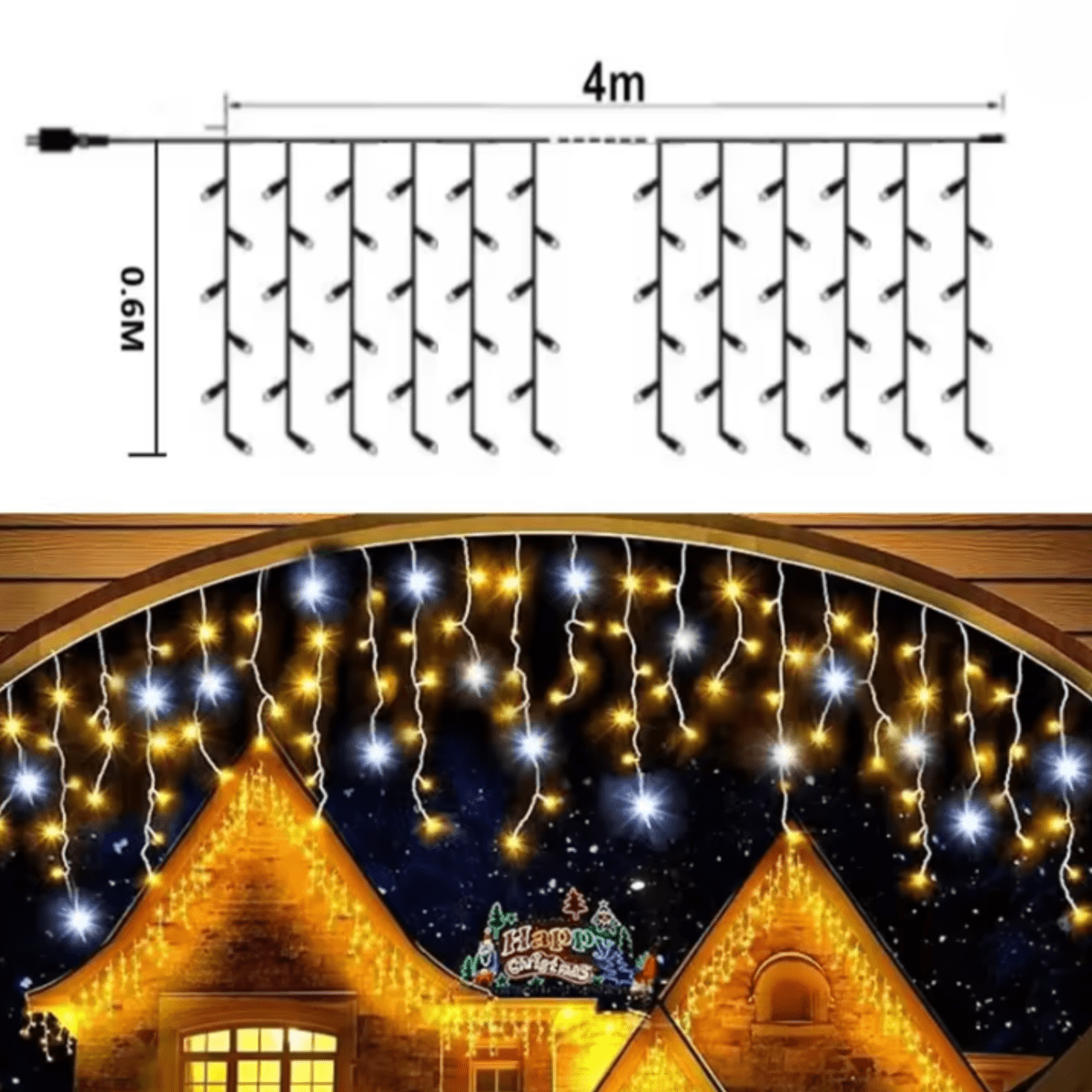Skorter | LUMICURTAIN – LED Garden Curtains for Sparkling Outdoor Ambiance