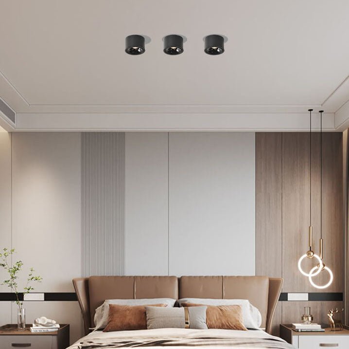 Skorter | LumiDisk – Modern Minimalist LED Ceiling Light for Focused Illumination