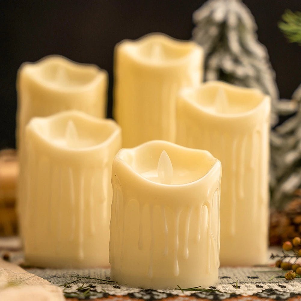 Skorter | LumiFlame – LED Candles with Realistic Flickering Light