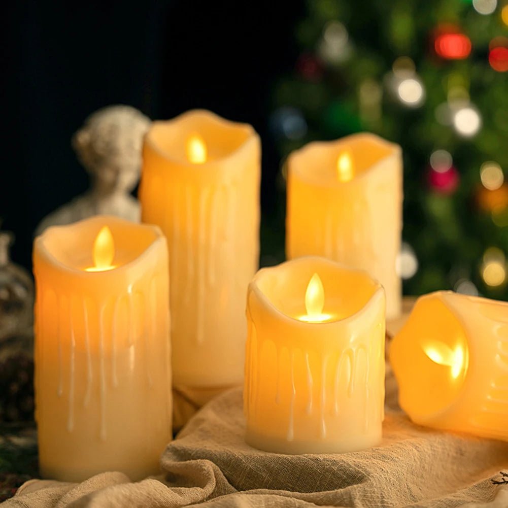 Skorter | LumiFlame – LED Candles with Realistic Flickering Light