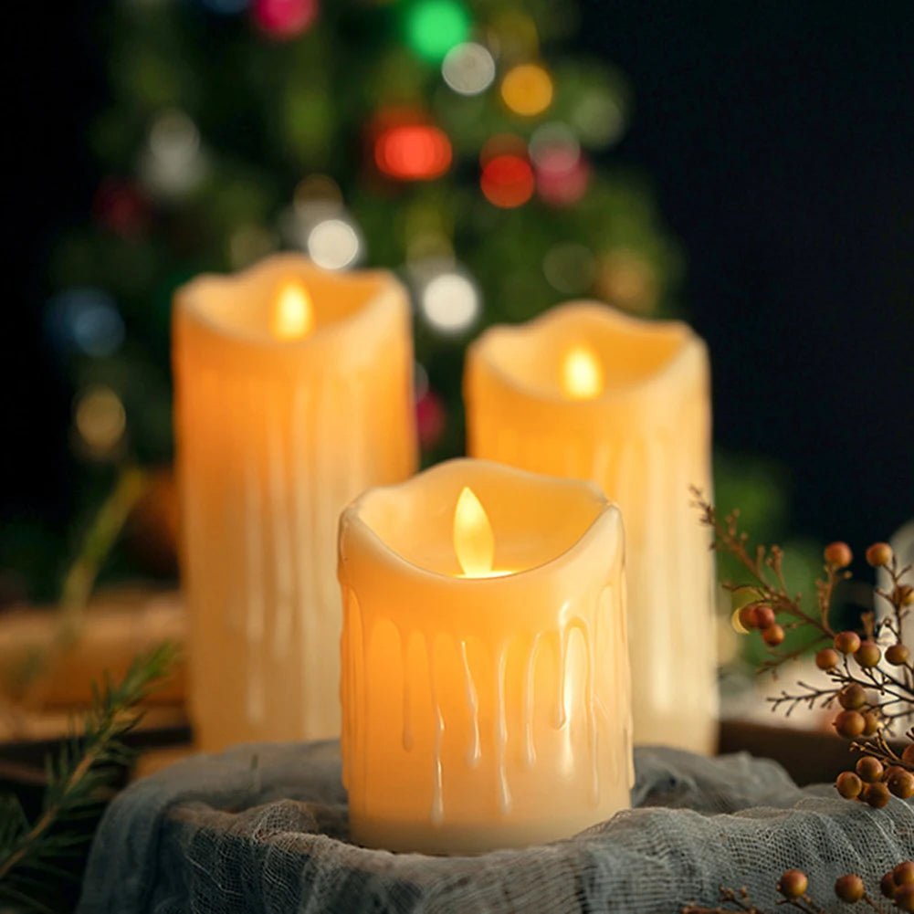 Skorter | LumiFlame – LED Candles with Realistic Flickering Light