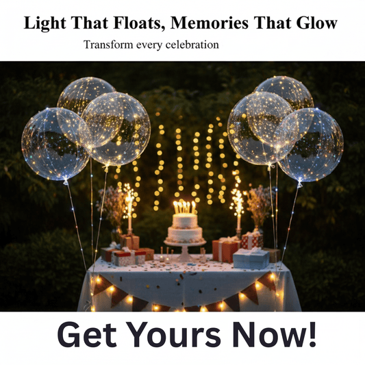 Skorter | LUMINAIR – Reusable LED Party Balloons for Bright Celebrations