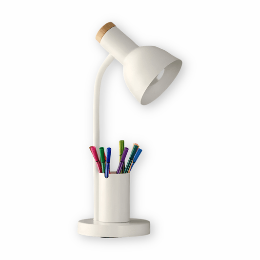 Skorter | LumoDesk – LED table lamp with pen holder for organization and lighting