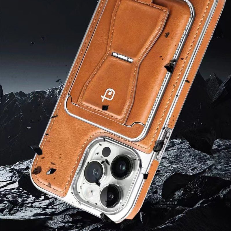 Luxurious Leather Magnetic Phone Case - SKØRTER