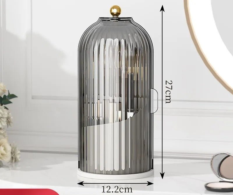 Luxury 360° Rotating Makeup Brush Holder - SKØRTER